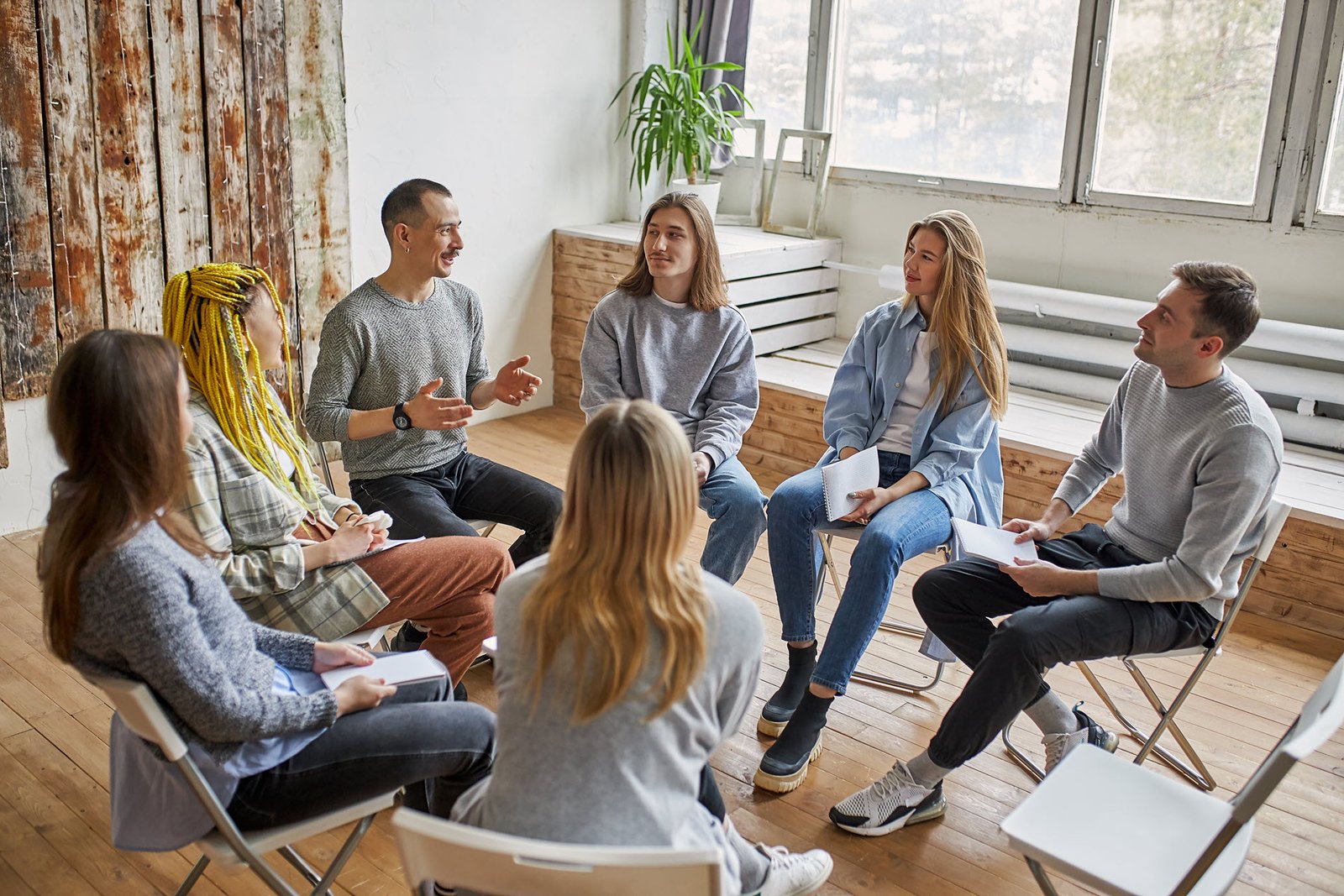 Alcoholics Anonymous Meeting